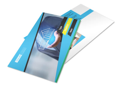 Home Security Systems Postcard Template 2 preview