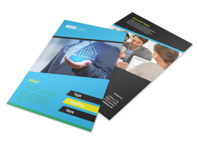 Home Security Systems Flyer Template 3 preview
