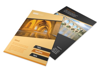 Creative Architecture & Design Flyer Template 3 preview