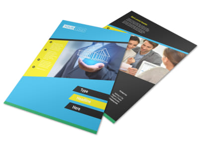 Home Security Systems Flyer Template preview