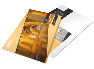 Creative Architecture & Design Postcard Template preview