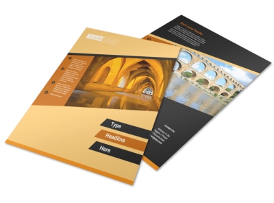 Creative Architecture & Design Flyer Template preview
