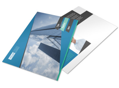 Commercial Real Estate Agents Postcard Template preview
