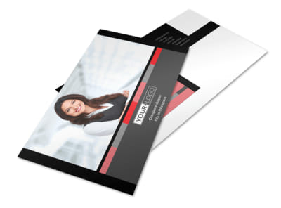 Bookkeeping & Accounting Services Postcard Template 2 preview