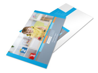 Cognitive Child Development Postcard Template 2 preview