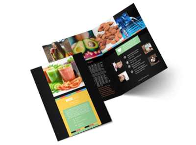 Diet & Nutrition Bi-Fold Brochure Template 2 preview