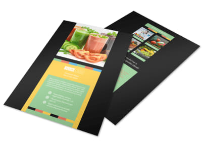 Diet & Nutrition Flyer Template preview
