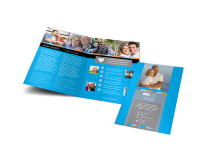 Life Insurance Bi-Fold Brochure Template preview