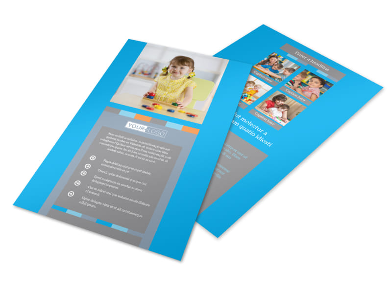 Cognitive Child Development Flyer Template
