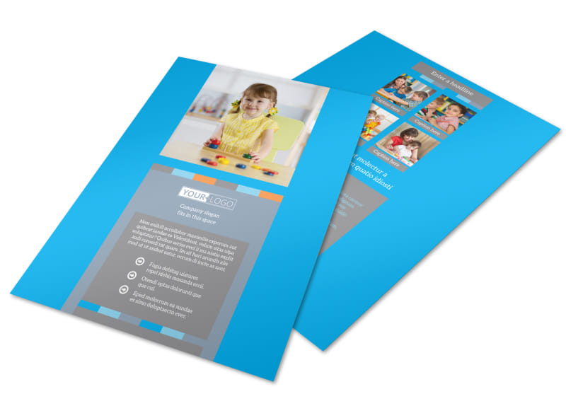 Cognitive Child Development Flyer Template