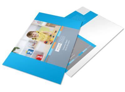 Cognitive Child Development Postcard Template preview