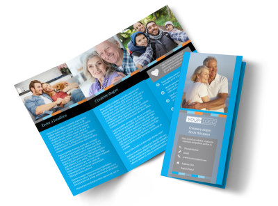 Life Insurance Tri-Fold Brochure Template preview
