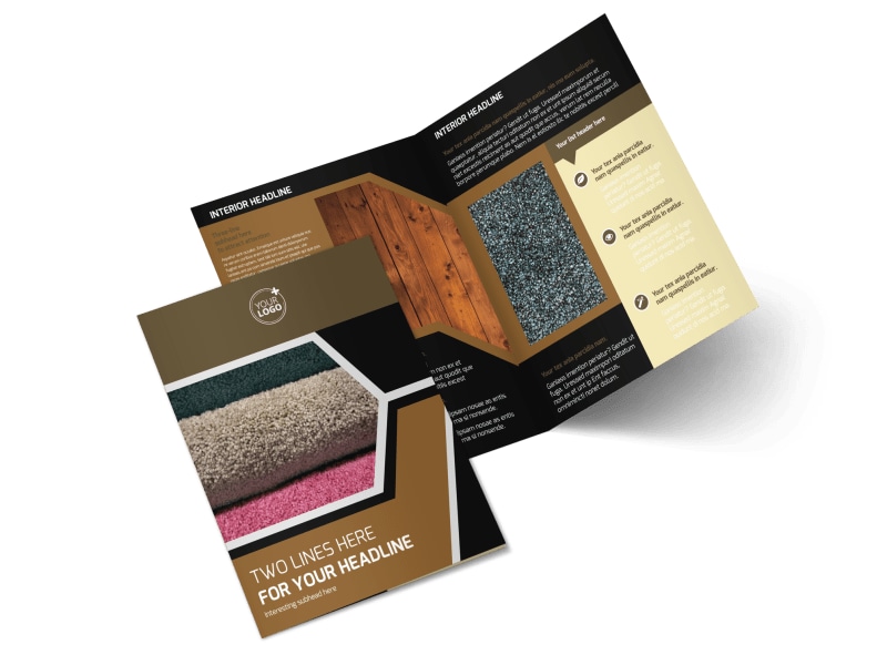 carpet flooring brochure template mycreativeshop