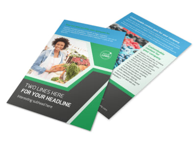 Fresh Farmers Market Flyer Template 3 preview