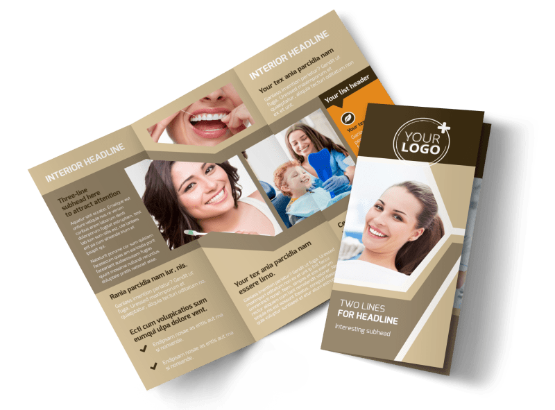 Dental Clinic Brochure Template Preview 1