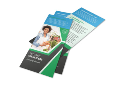Farmers Market Rack Card Template 2 preview