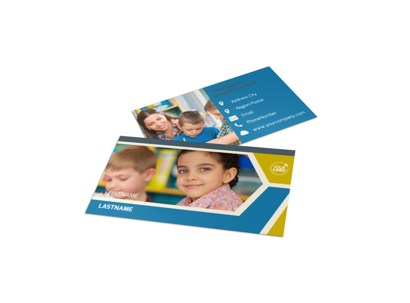 Child Development Business Card Template