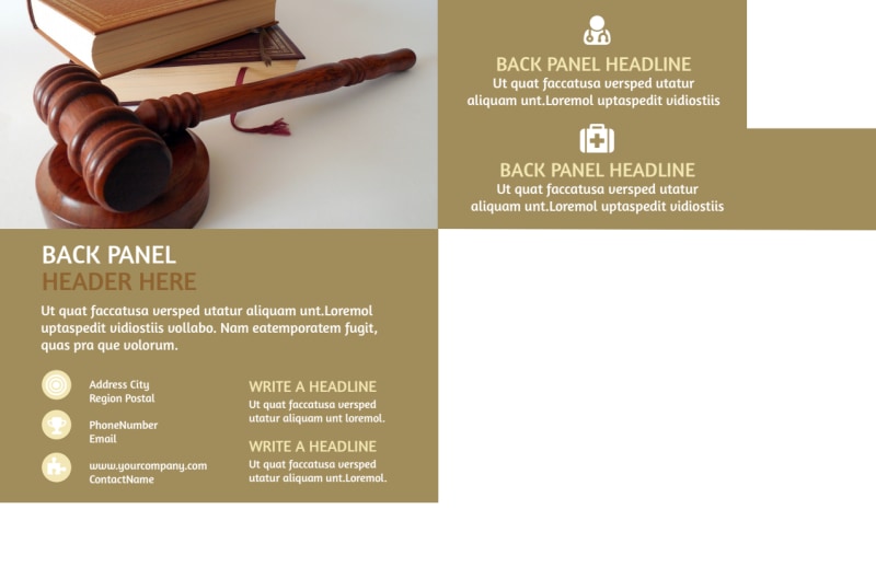 Insurance Defense Law Firm Postcard Template Insurance Defense Law Firm Postcard Template