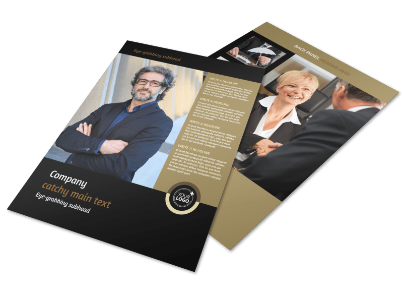 Insurance Defense Law Firm Flyer Template Insurance Defense Law Firm Flyer Template