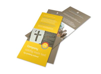 Church Ministry & Youth Group Rack Card Template 2 preview
