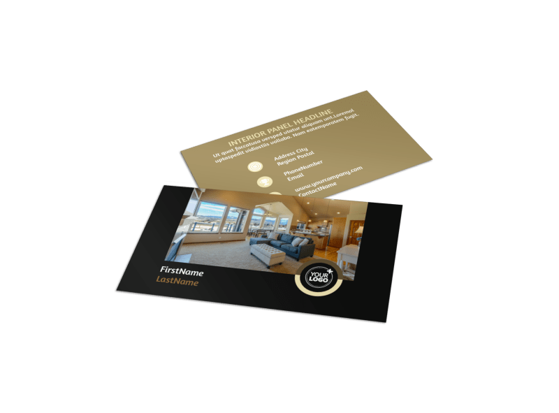 Carpet Cleaning Service Business Card Template