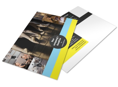 Dance School Postcard Template 2 preview