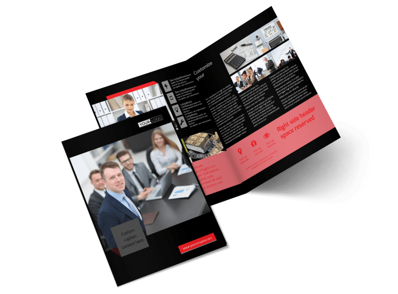 Accounting & Bookkeeping Firm Brochure Template Preview 1