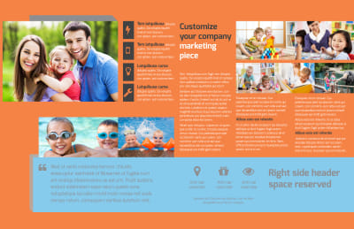 Babysitting Brochure Template Preview 2