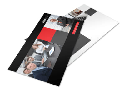 CPA & Tax Accountant Postcard Template preview