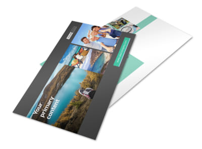World Travel Agent Postcard Template 2 preview