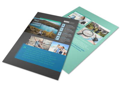 World Travel Agent Flyer Template preview