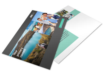 World Travel Agent Postcard Template preview