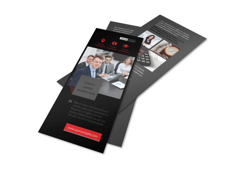 Accounting & Bookkeeping Firm Flyer Template Preview 1