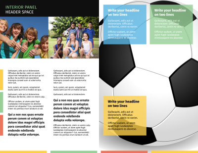 Soccer Camp Brochure Template Preview 2