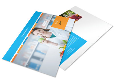 Dietary Guidance Consulting Postcard Template preview
