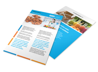 Dietary Guidance Consulting Flyer Template 3 preview