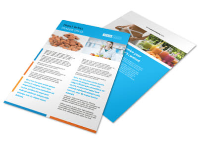 Dietary Guidance Consulting Flyer Template preview