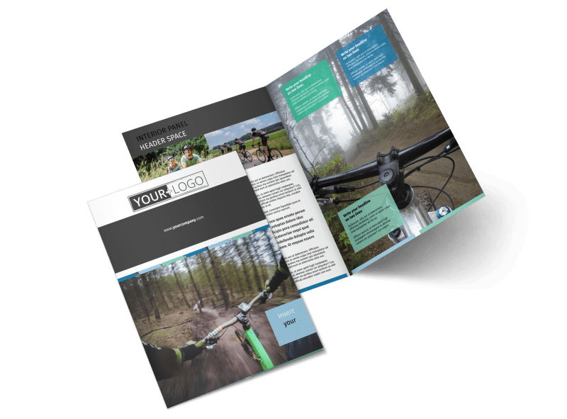Biking & Cycling Brochure Template Preview 1
