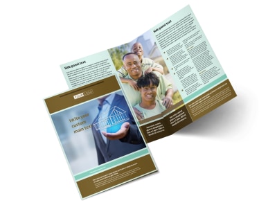 Home Insurance Bi-Fold Brochure Template 2 preview