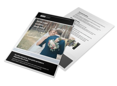 Wedding & Event Planning Flyer Template 3 preview