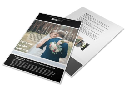 Wedding & Event Planning Flyer Template preview