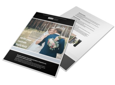 Wedding & Event Planning Flyer Template preview