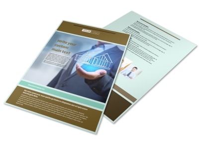 Home Insurance Flyer Template preview