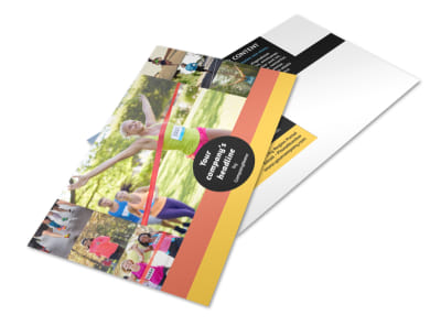 City Running Club Postcard Template 2 preview