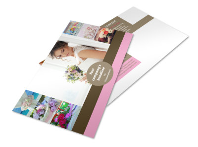 Wedding Florists Postcard Template 2 preview