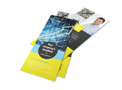 Investment Advisor Rack Card Template 2 preview