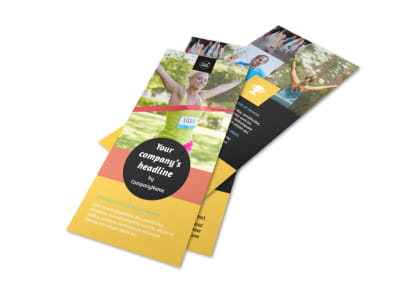 City Running Club Flyer Template 2 preview