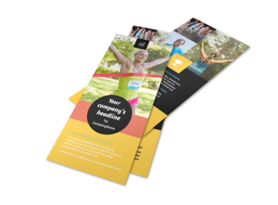 City Running Club Flyer Template 2 preview