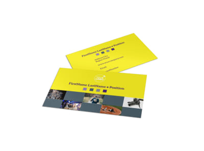 Event Photography Business Card Template preview