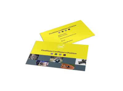 Event Photography Business Card Template preview